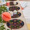 40Pcs Halloween Paper Plates, Halloween Day of The Dead Mexico Skulls Plates for Party Birthday Holiday Dinner Event Disposable Tableware Supplies Decor, 9lnch